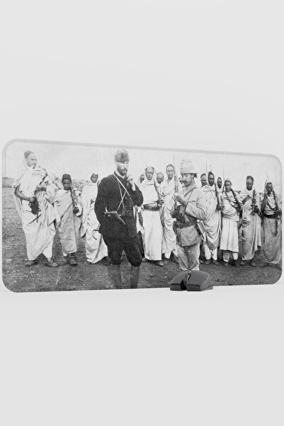 mousepad bastir Mustafa Kemal Atatürk V4 90X40 XXL Gaming Rubber Non-Slip Bas...