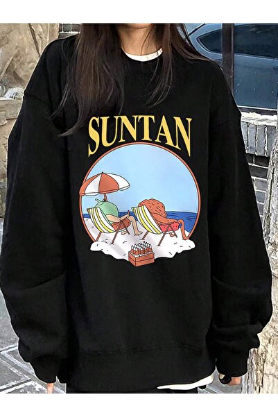 donamod Pulover cu umeri drop Letter Graphic din seria Coke