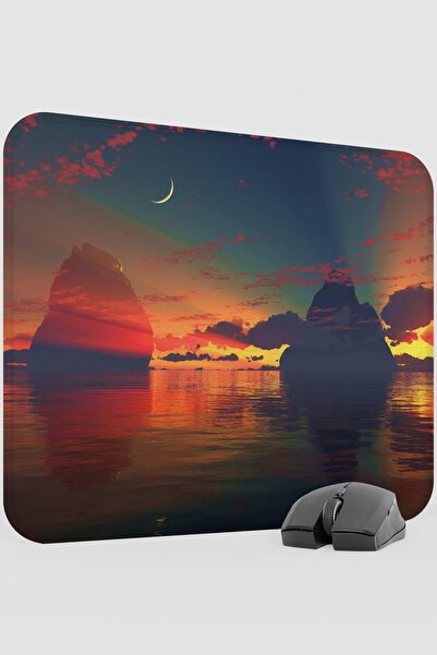 mousepad bastir Digital Sky V1 48X40 XL Gaming Rubber Non-Slip Base Mouse Pad...