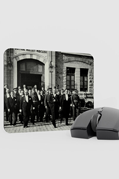 mousepad bastir Mustafa Kemal Atatürk V1 22X18 Gaming Rubber Non-Slip Base Mo...