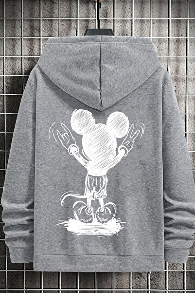 donamod Φούτερ Unisex Usual Suspect Back Printed Φούτερ KPP-μαύρο-rocknrool