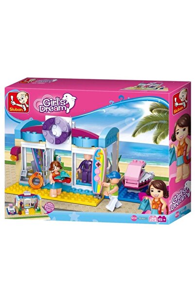 Sluban Girl's Dream Building Set, 180 pieces, Water Sports Store -
