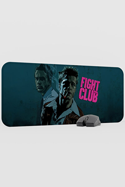 mousepad bastir Fight Club Movie V3 70X30 XL Gaming Rubber Non-Slip Base Mous...
