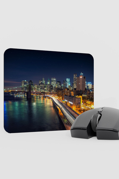 mousepad bastir New York America V4 22X18 Gaming Rubber Non-Slip Base Mouse P...