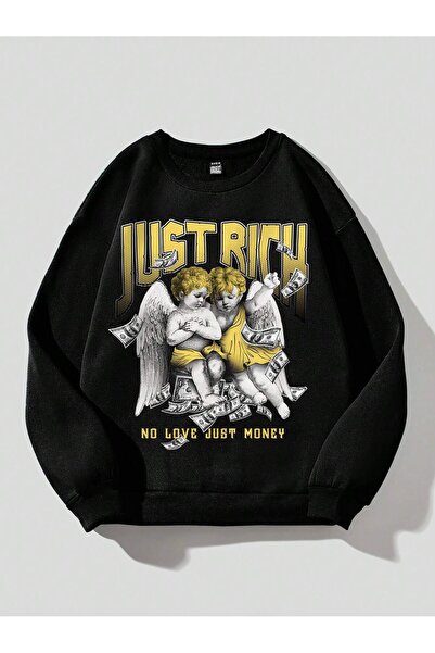 donamod Unisex Women's/Men's Written Graphic Sweat