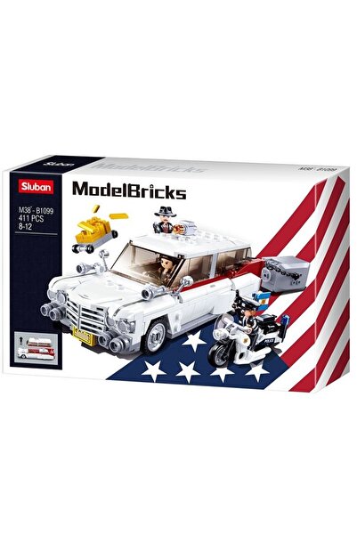 Sluban Set de construcții Machete, 411 piese, Jaful -