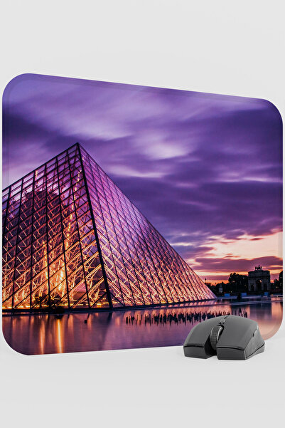 mousepad bastir Louvre Museum France V3 48X40 XL Gaming Rubber Non-Slip Base ...