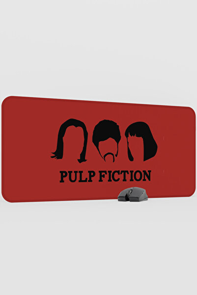 mousepad bastir Pulp Fiction Cheap Novel Tarantino V3 90X40 XXL Gaming Rubber...