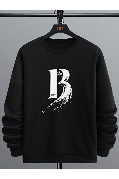 donamod Hanorac cu grafică cu litere din seria Coko