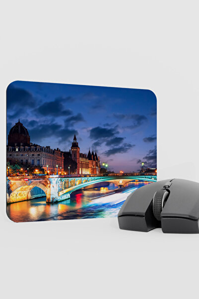 mousepad bastir فرانسا باريس فرنسا V1 22X18 لوحة ماوس مطاطية للألعاب غير قابل...