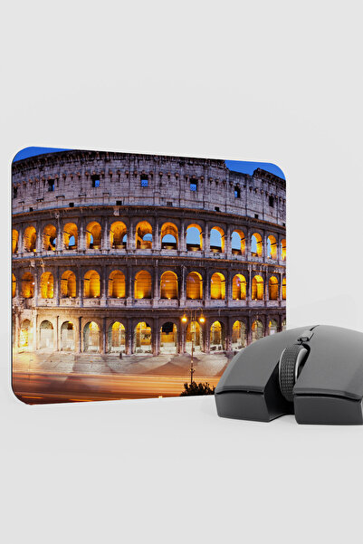mousepad bastir Rome Italy V1 22X18 Gaming Rubber Non-Slip Base Mouse Pad Mou...