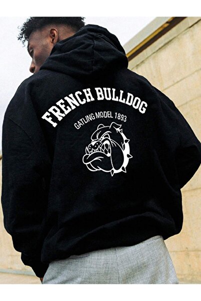 donamod Φούτερ με κορδόνια με γραφικό σχέδιο με γράμματα