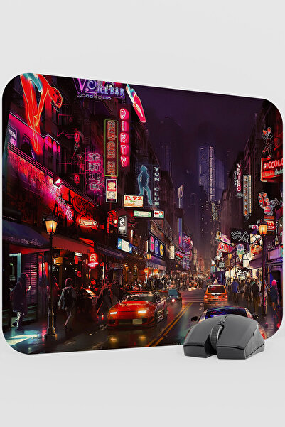 mousepad bastir Digital City Street Car V3 48X40 XL Gaming Rubber Non-Slip Ba...