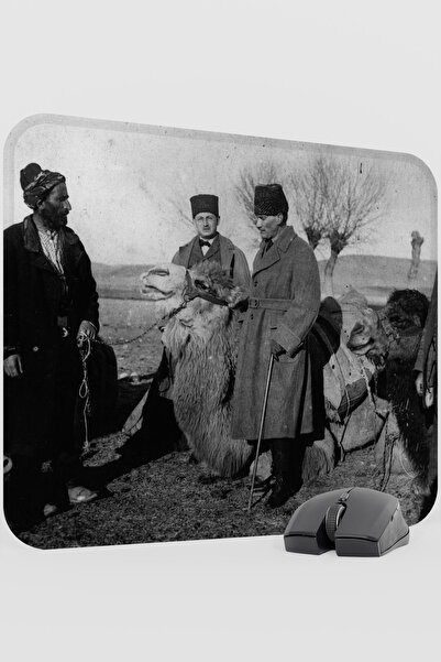 mousepad bastir Mustafa Kemal Atatürk V3 48X40 XL Gaming Rubber Non-Slip Base...