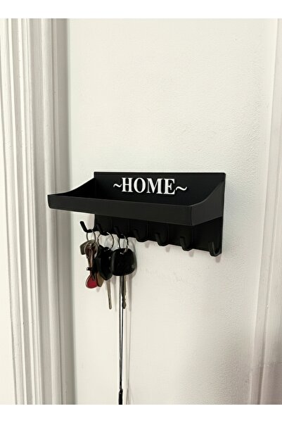 hediyesepetinde Raflı Duvar Anahtarlığı 20x10 – Çok Askılı Anahtar ve Eşya Dü...