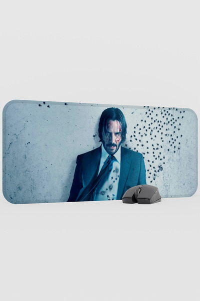 mousepad bastir لوحة ماوس جون ويك V4 مقاس 70×30 سم كبيرة الحجم للألعاب مع قاع...