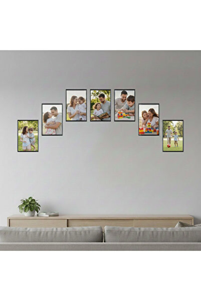 Aura Mia Store Set of 7 Pieces – Personalized Photos with Frame, Wall Collage...
