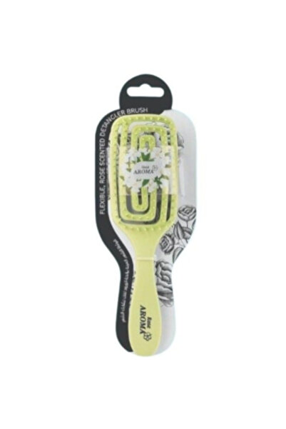 Rose Aroma Scented Hair Detangling Brush (Random Color)