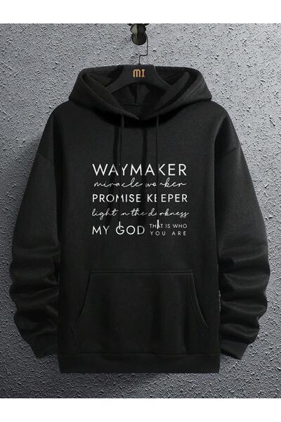 donamod سترة بغطاء للرأس بتصميم رسومات Kangaroo Pocket من سلسلة Coko