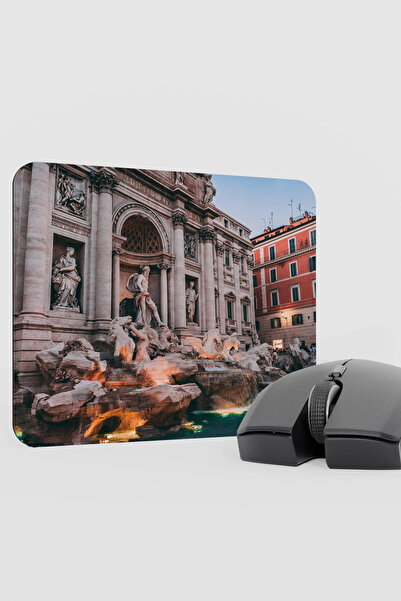 mousepad bastir Rome Italy V2 22X18 Gaming Rubber Non-Slip Base Mouse Pad Mou...