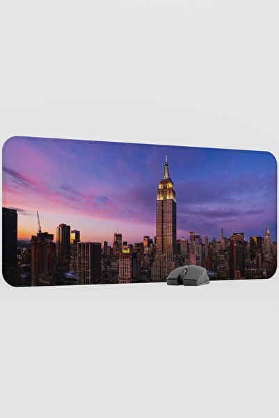 mousepad bastir New York America V1 90X40 XXL Gaming Rubber Non-Slip Base Mou...