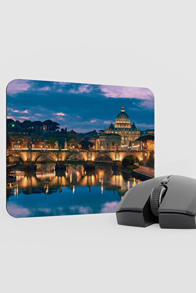 mousepad bastir Roma Italy V4 22X18 Gaming Rubber Non-Slip Base Mouse Pad Mou...
