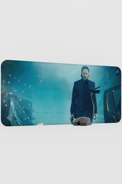 mousepad bastir John Wick V1 90X40 XXL Gaming Rubber Non-Slip Base Mouse Pad ...