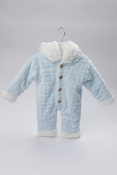 Lui Baby Fleece Hooded Welsoft Rabbit Eared Baby Romper