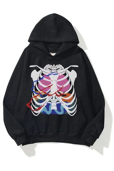 donamod Унисекс суитшърт Cage Siyah Trndz1358