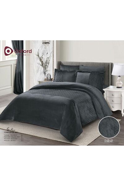 OXFORD HOME Oxford velvet winter bedspread, 6 pieces