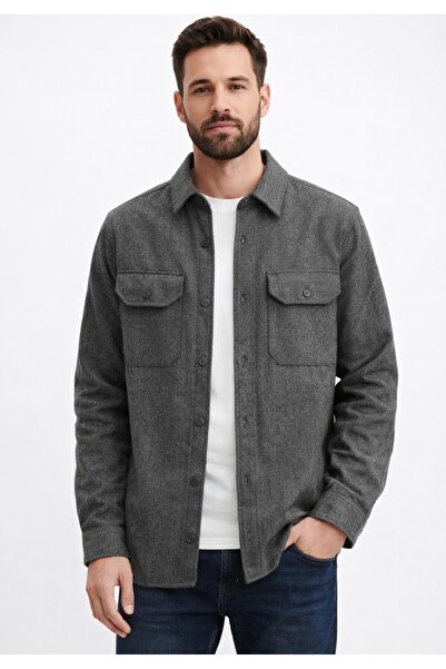 American Eagle USA Oduncu Gömleği,Erkek Flanel Gömlek