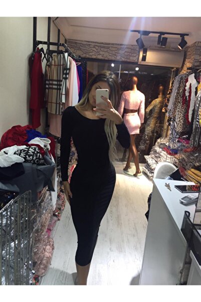 pink life Φόρεμα Maxi Sandy από ύφασμα σε μαύρο και μπλε