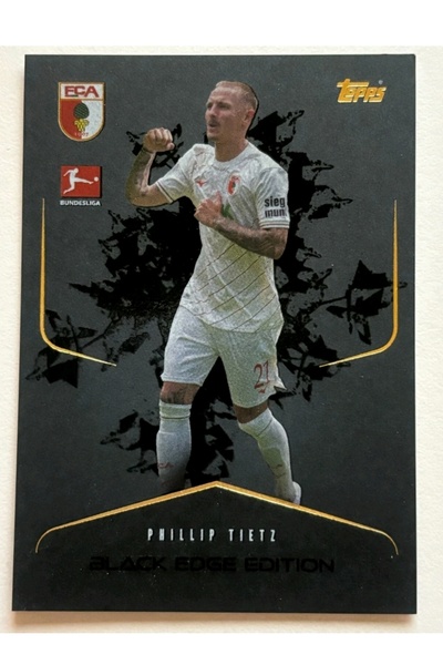 Topps Match Attax Bundesliga 24/25 Black Edge Limited Edition Le1 Phillip Tietz