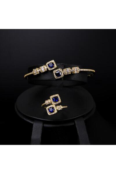 Generic سواره بخاتم لون مكس ذهبي ازرق اصدار مميز ABH-4671/45Z