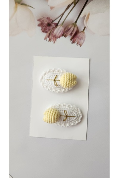 Baby El örgüsü lale toka