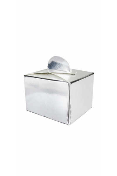 BUKET X Gümüş Lokumluk Şekerlik 25’li Kutu Özel Gün Doğum Günü