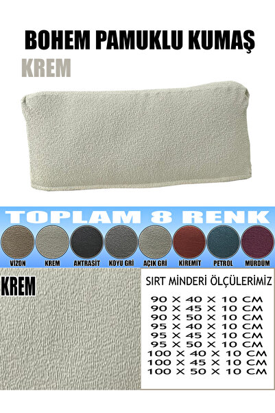 Home LUX BOHEM PAMUKLU KUMAŞ 2 ADET SIRT MİNDERİ