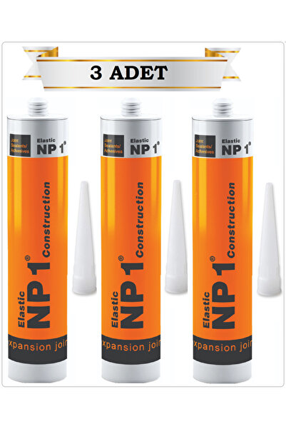 NP1 MS POLİMER SİLİKON SIZDIRMAZ İZOLASYON YAPIŞTIRICI (GRİ / LIMESTONE 3 ADE...
