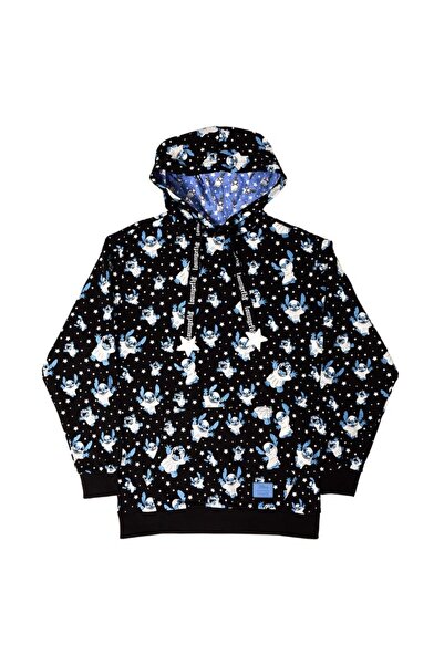 Loungefly Jachetă cu cu glugă Lilo&Stich by Ghost, mărimea M