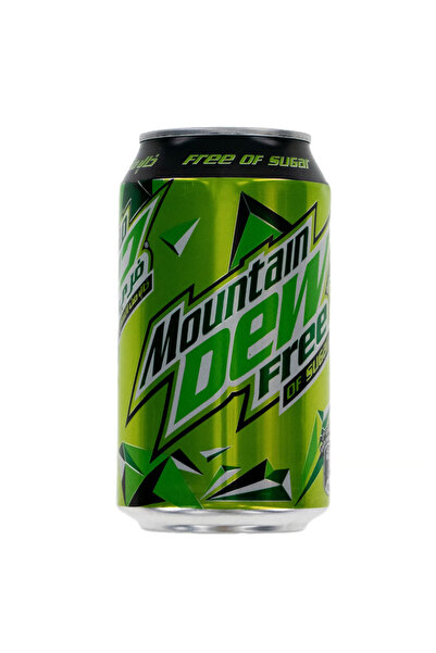 Mountain Dew Free sugar-free soft drink, 330 ml