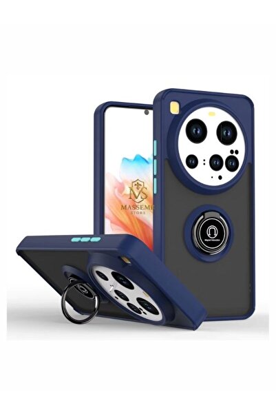 Massemr Mi 15 Ultra Ringed Silicone Case with Stand Feature Shock-Absorbing P...