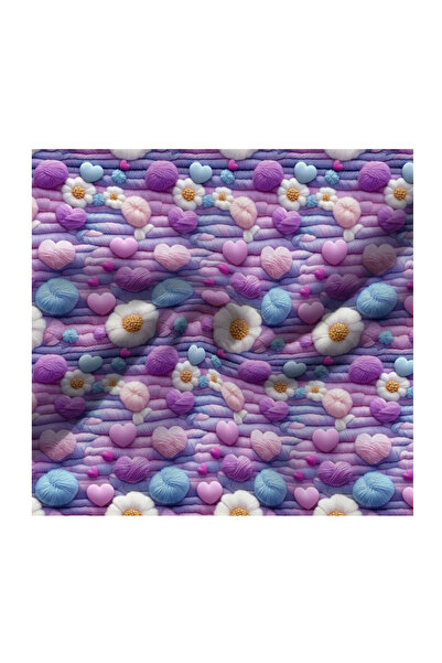 podyum baskı Digital Printed Upholstery Sofa Fabric with Daisy Pattern with K...