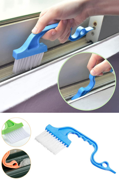 homika dekorasyon فرشاة تنظيف الحواف، أداة تنظيف متعددة الوظائف للمساحات الضي...