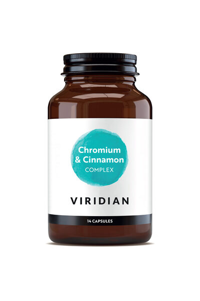 Viridian Complex de crom și scorțișoară *14 | Detoxifiere de zahăr de 7 zile