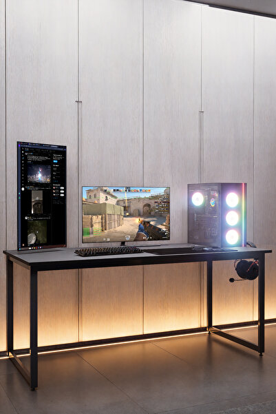 KODIGU 160x70cm Oyuncu Masası | 160x70 Gaming Desk | Geniş Oyuncu Masası | 70...