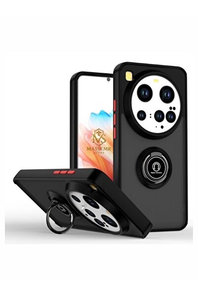 Massemr غطاء سيليكون لهاتف Mi 15 Ultra مع حامل، ممتص للصدمات، حماية متميزة، ق...