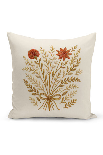 Bertille Home Θήκη για μαξιλάρι ριχτάρι με ψηφιακή εκτύπωση διπλής όψης (εμφά...