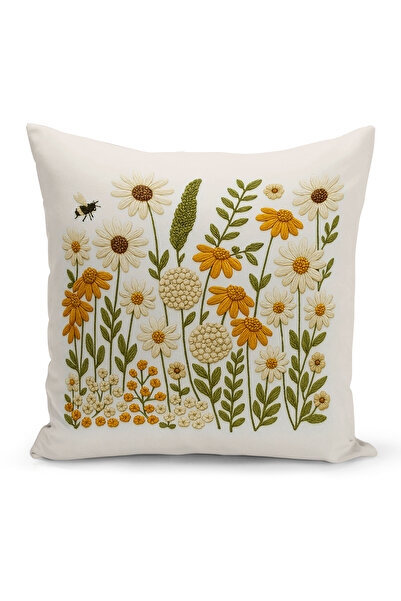 Bertille Home Double Side Digital Printed Throw Pillow Case (Punch/Punch Embr...