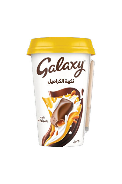 Galaxy caramel flavored milk, 220 ml