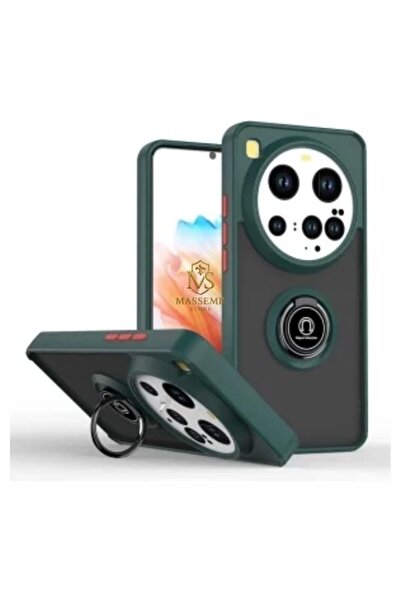 Massemr غطاء سيليكون لهاتف Mi 15 Ultra مع حامل، ممتص للصدمات، حماية متميزة، ق...